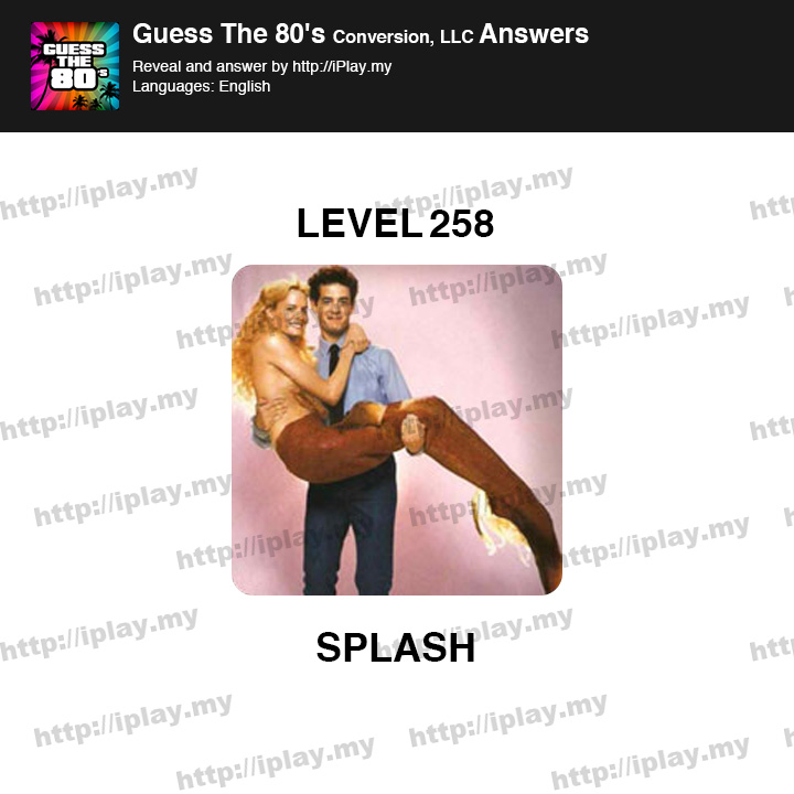 Guess the 80's Level 258