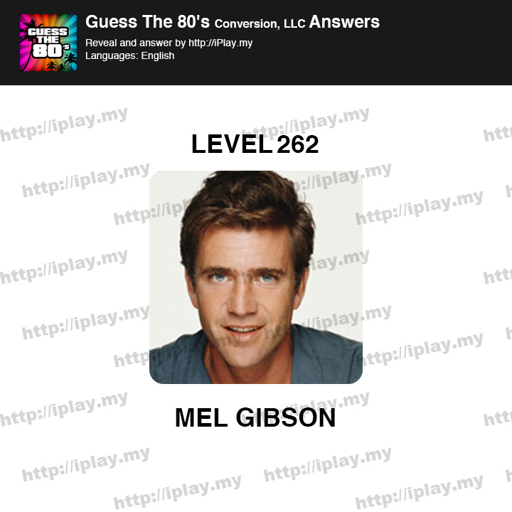 Guess the 80's Level 262