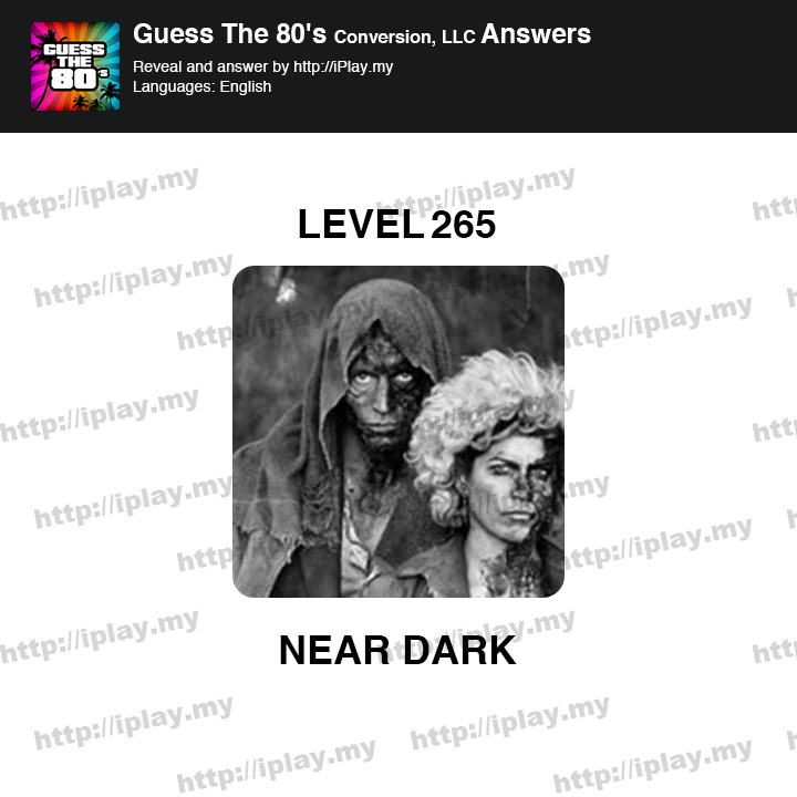 Guess the 80's Level 265