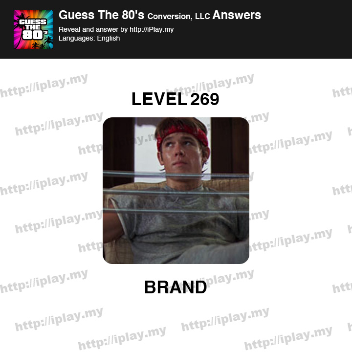 Guess the 80's Level 269