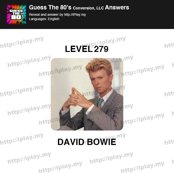 Guess the 80's Level 279
