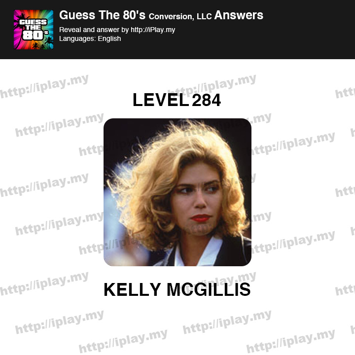 Guess the 80's Level 284