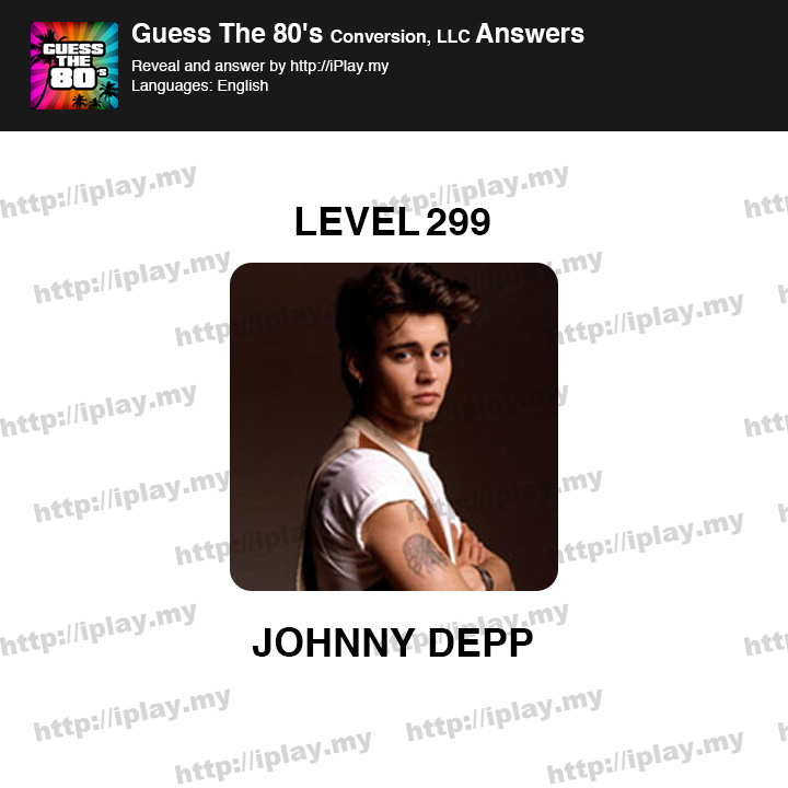 Guess the 80's Level 299