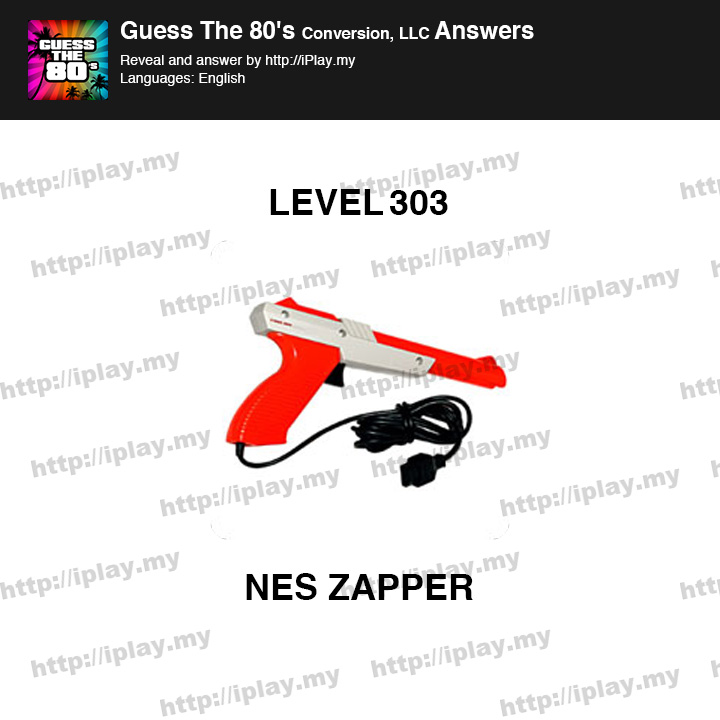 Guess the 80's Level 303