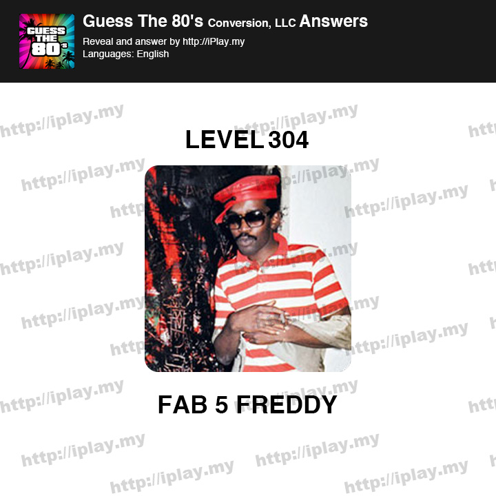 Guess the 80's Level 304