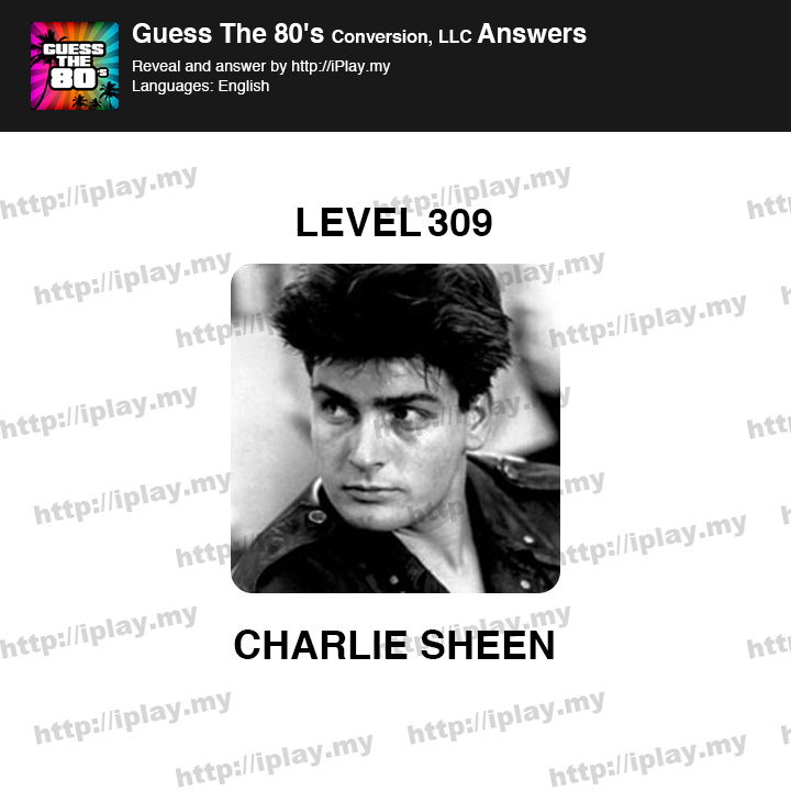 Guess the 80's Level 309