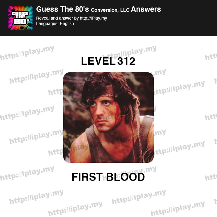 Guess the 80's Level 312