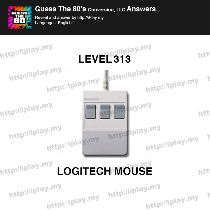 Guess the 80's Level 313