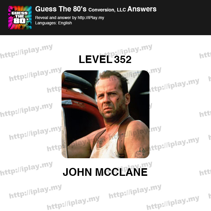 Guess the 80's Level 352
