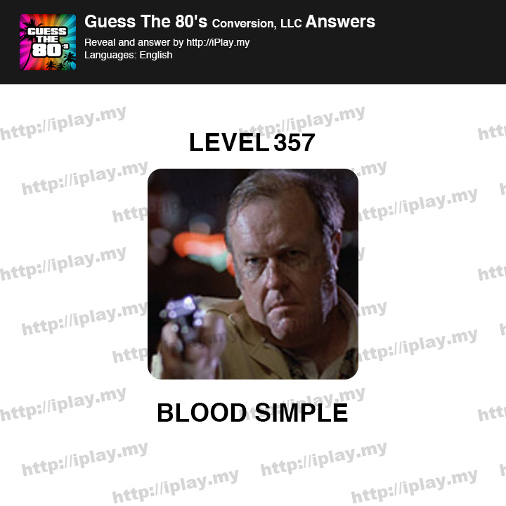 Guess the 80's Level 357