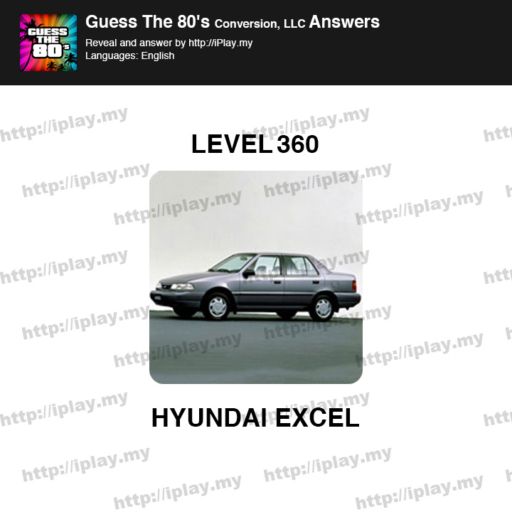 Guess the 80's Level 360