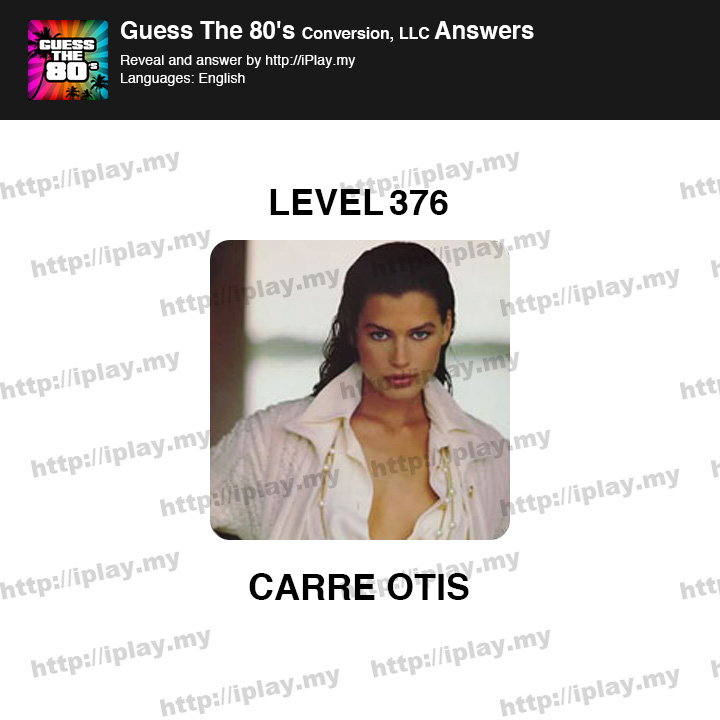 Guess the 80's Level 376