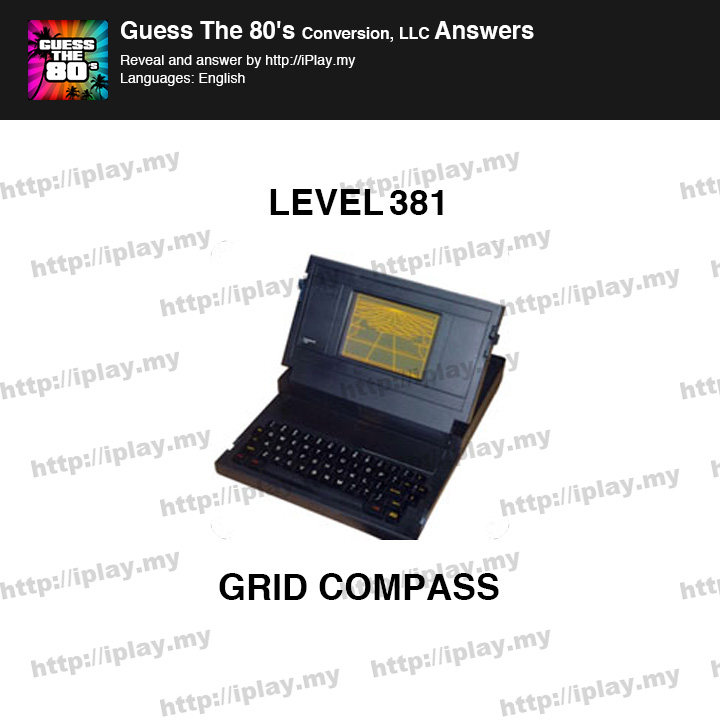 Guess the 80's Level 381