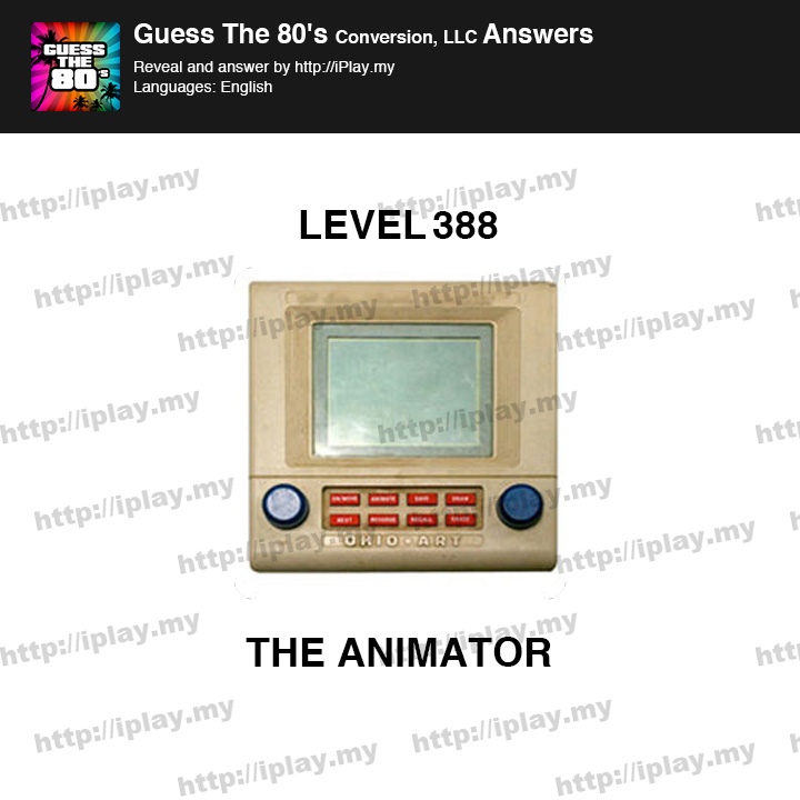 Guess the 80's Level 388