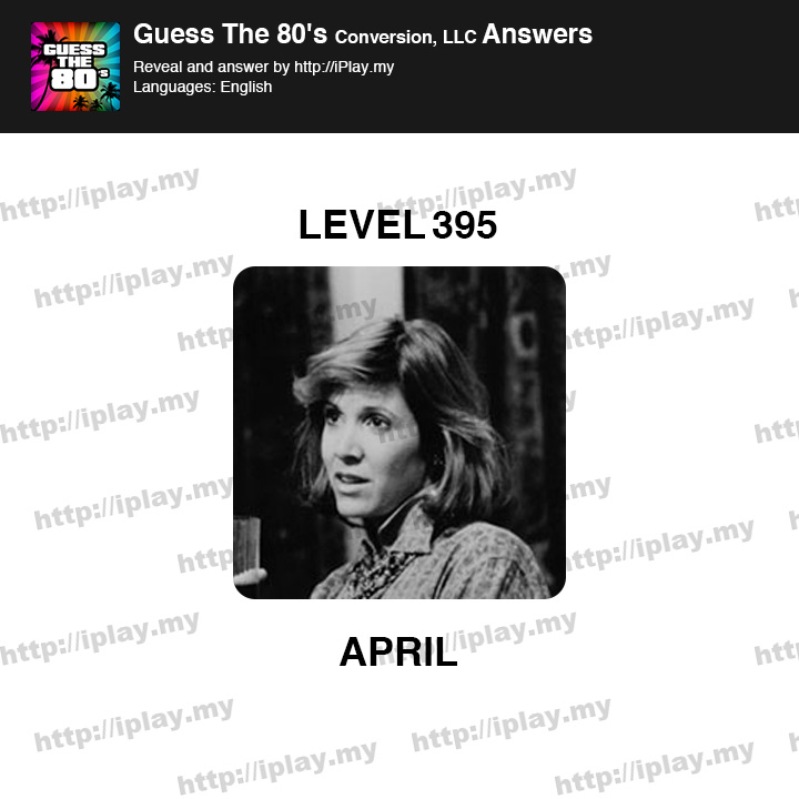 Guess the 80's Level 395