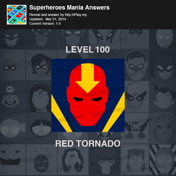 Superheroes Mania Level 100