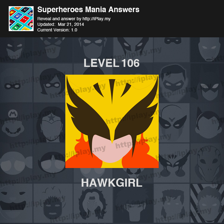 Superheroes Mania Level 106
