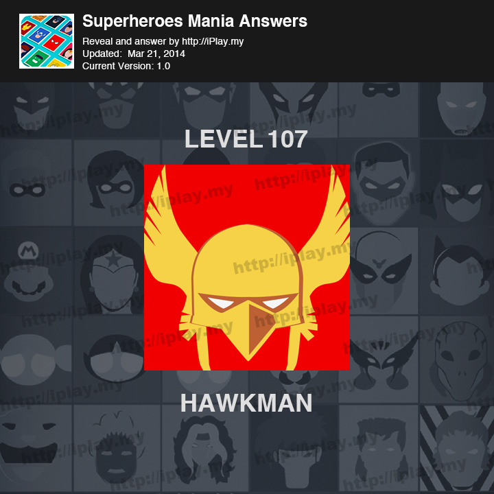 Superheroes Mania Level 107