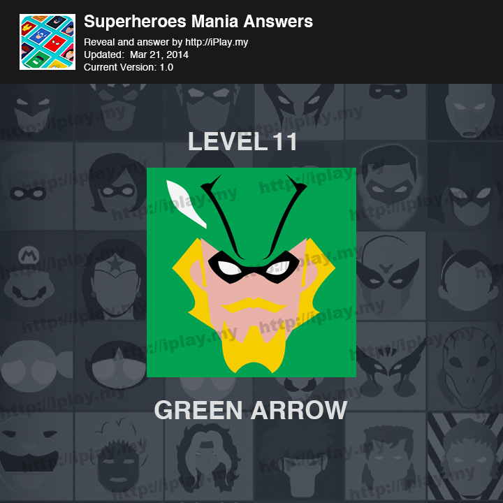 Superheroes Mania Level 11
