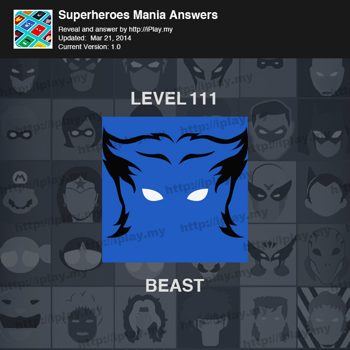 Superheroes Mania Level 111