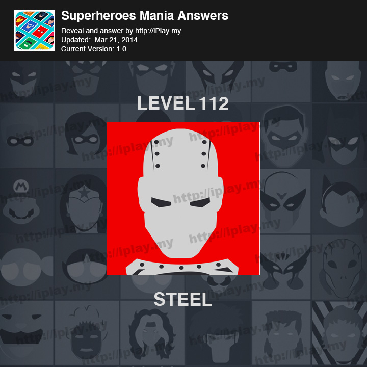 Superheroes Mania Level 112