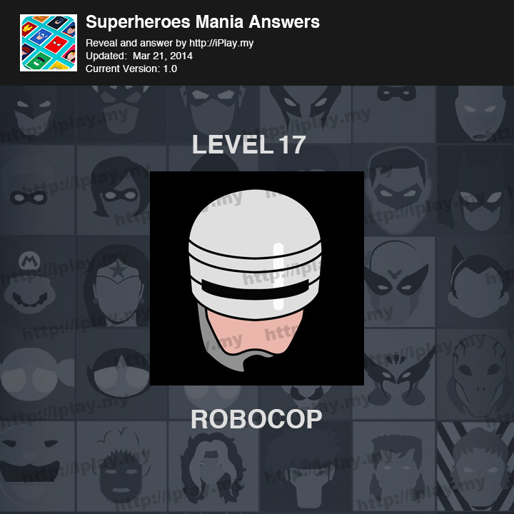 Superheroes Mania Level 17
