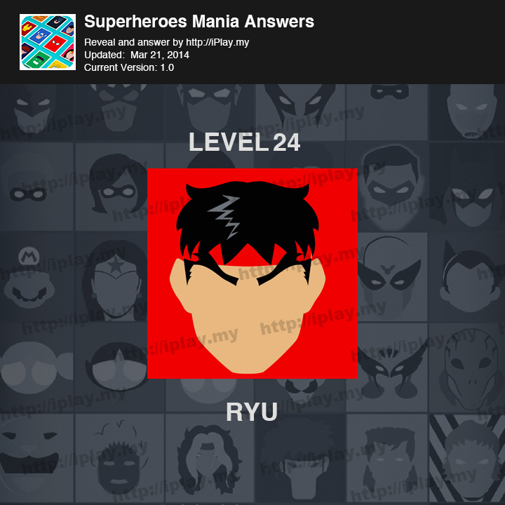 Superheroes Mania Level 24