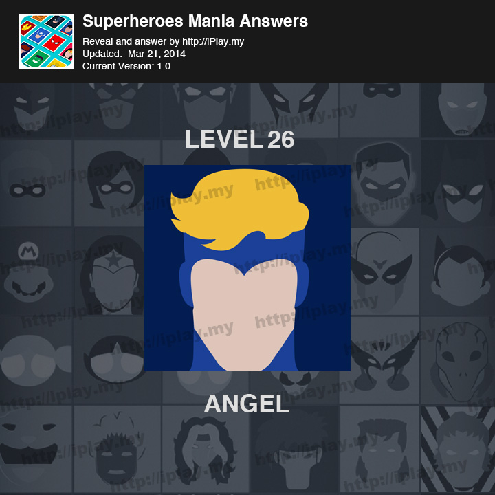 Superheroes Mania Level 26