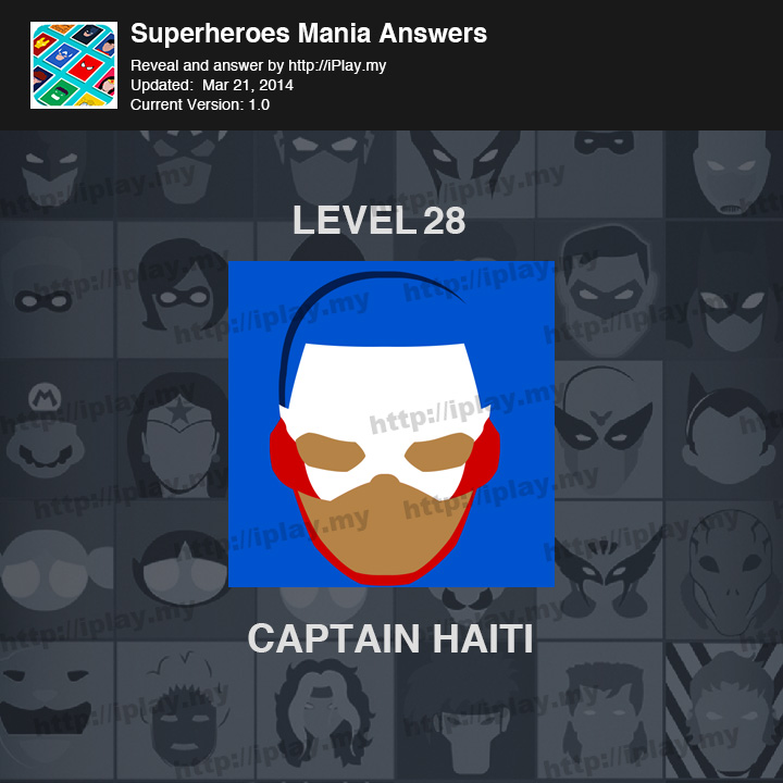 Superheroes Mania Level 28