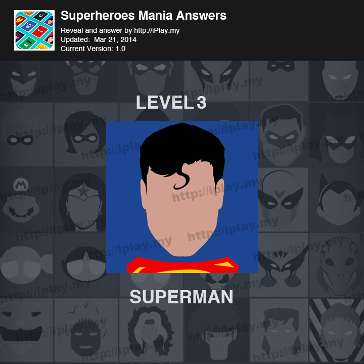 Superheroes Mania Level 3