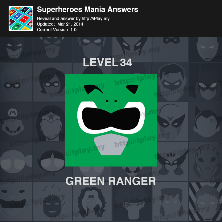 Superheroes Mania Level 34