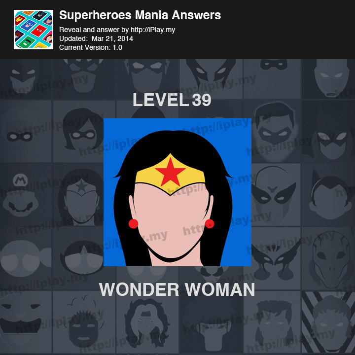 Superheroes Mania Level 39