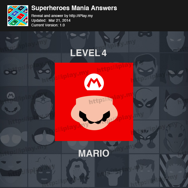 Superheroes Mania Level 4