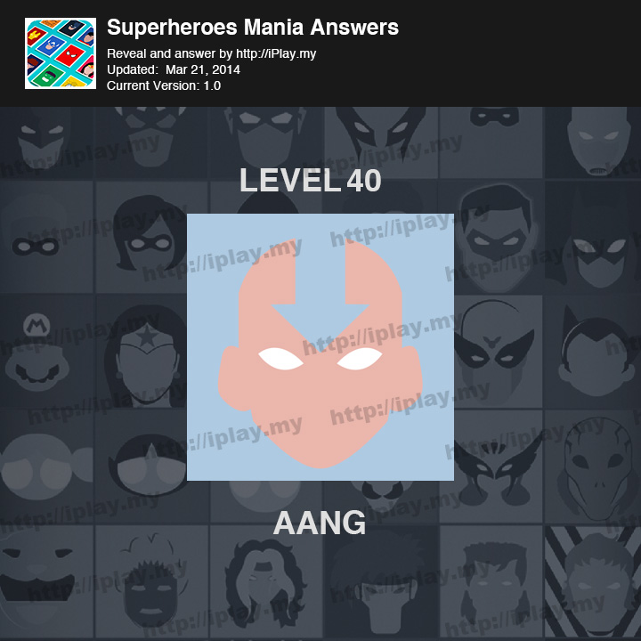 Superheroes Mania Level 40