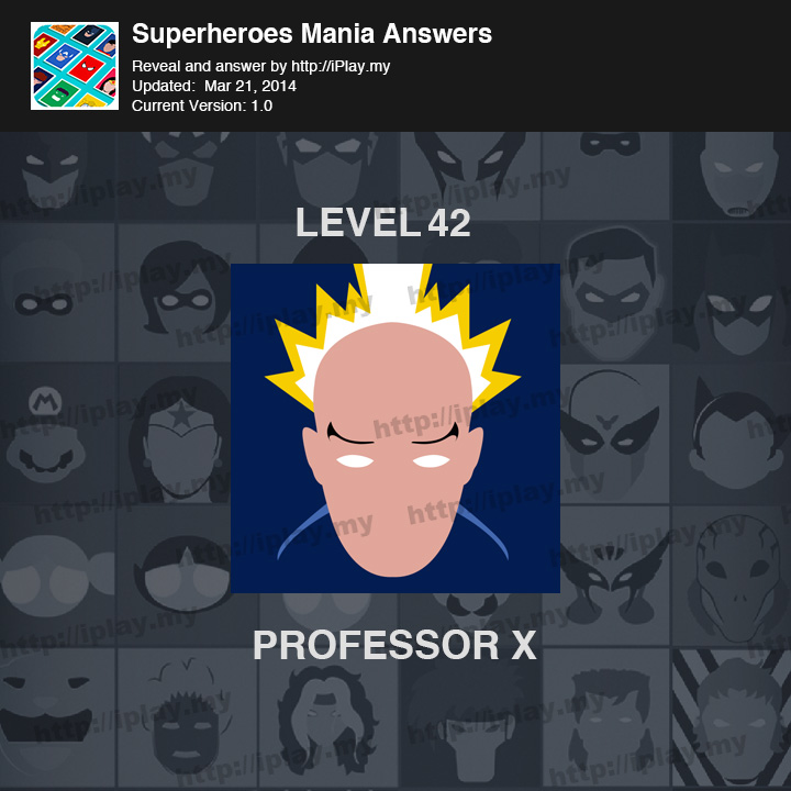 Superheroes Mania Level 42