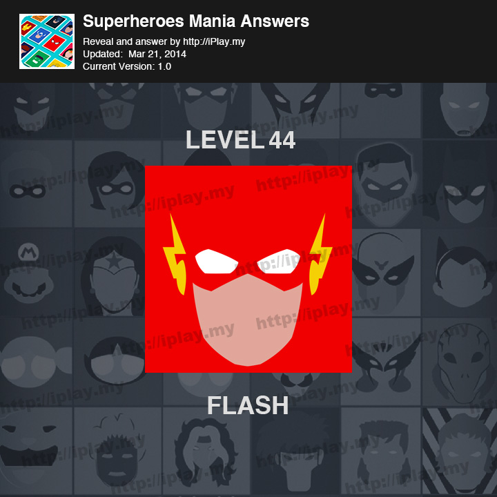 Superheroes Mania Level 44