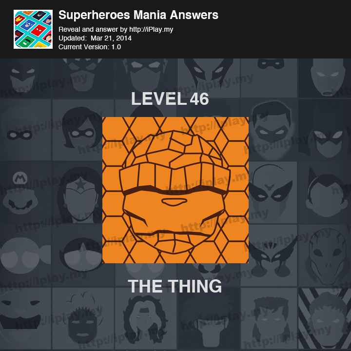 Superheroes Mania Level 46