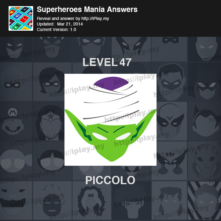 Superheroes Mania Level 47