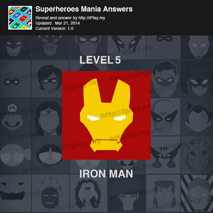 Superheroes Mania Level 5