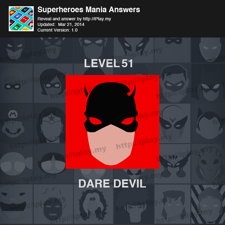 Superheroes Mania Level 51
