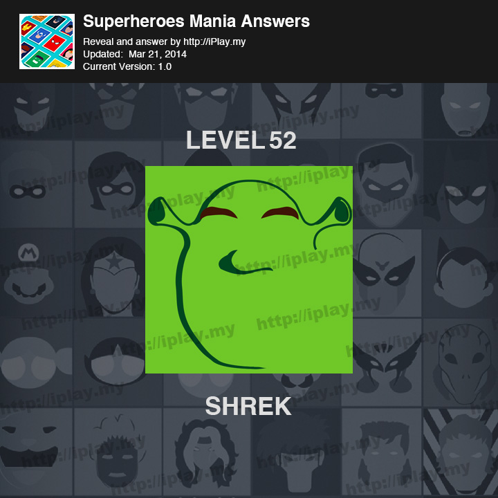 Superheroes Mania Level 52