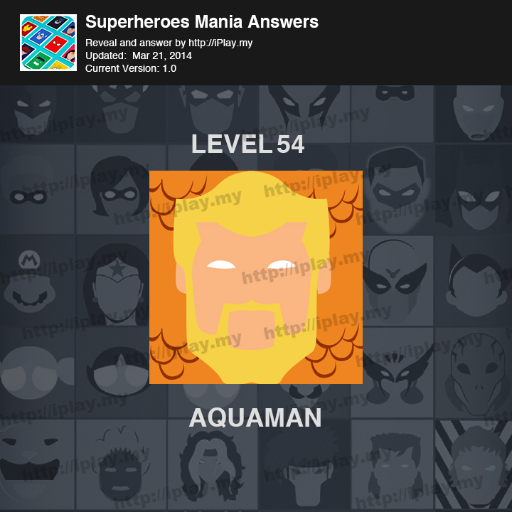 Superheroes Mania Level 54
