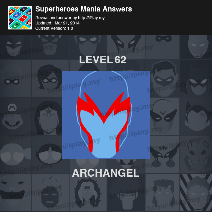 Superheroes Mania Level 62