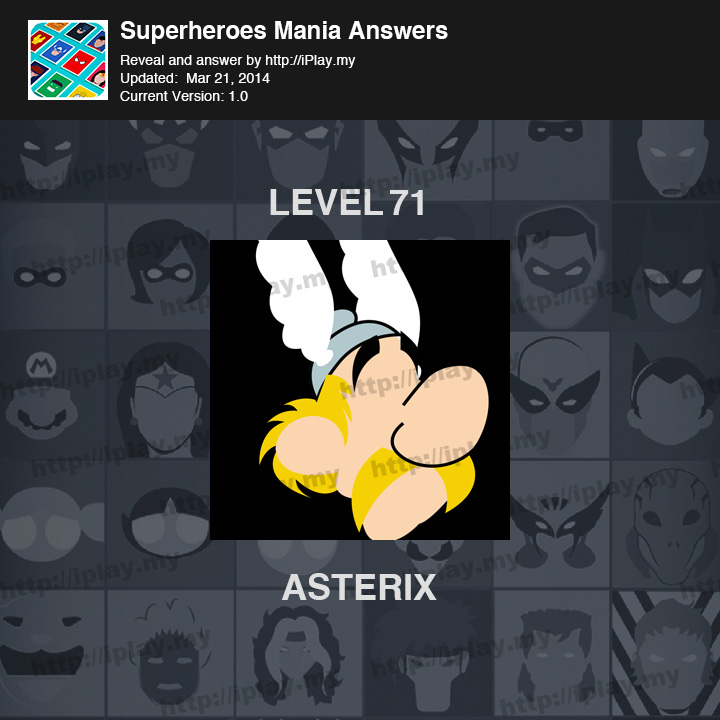 Superheroes Mania Level 71