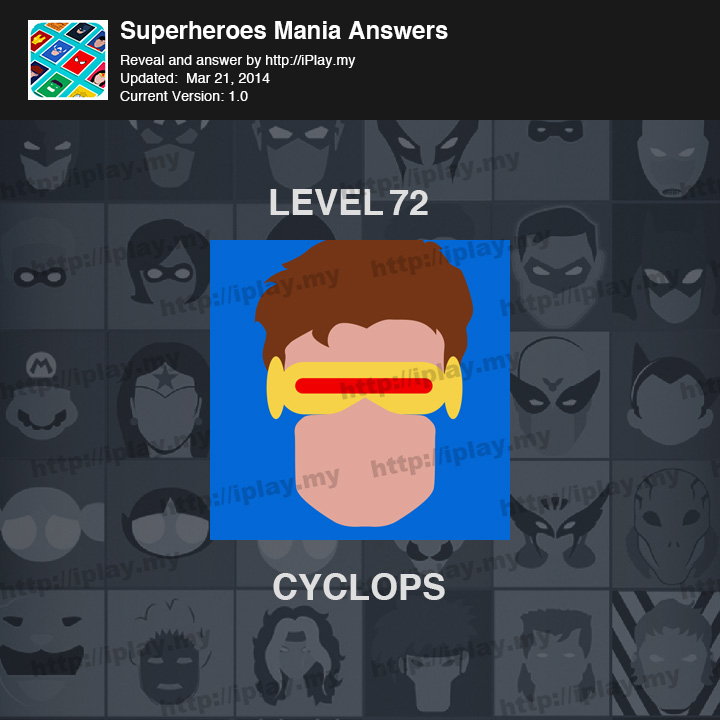 Superheroes Mania Level 72