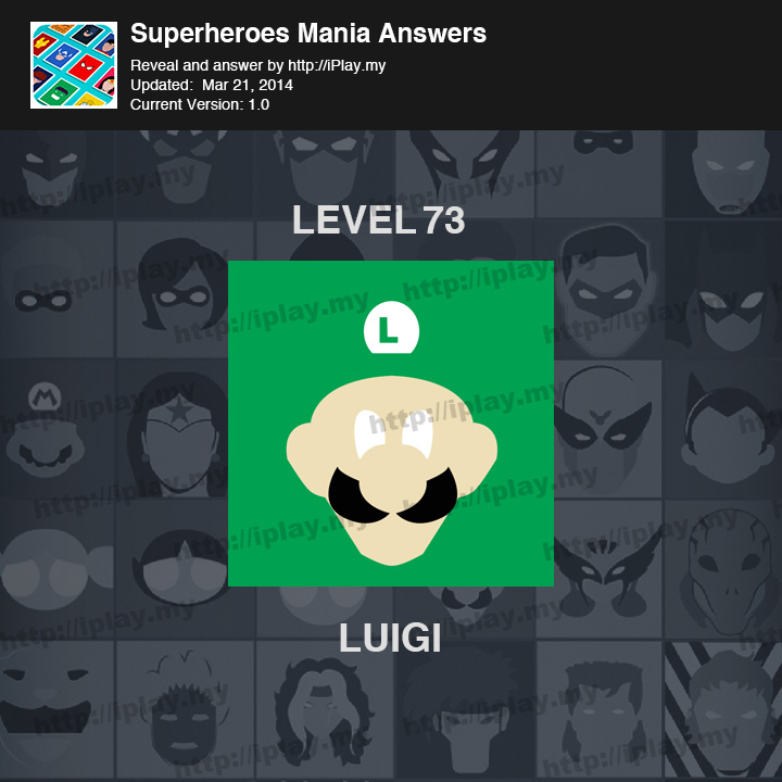 Superheroes Mania Level 73