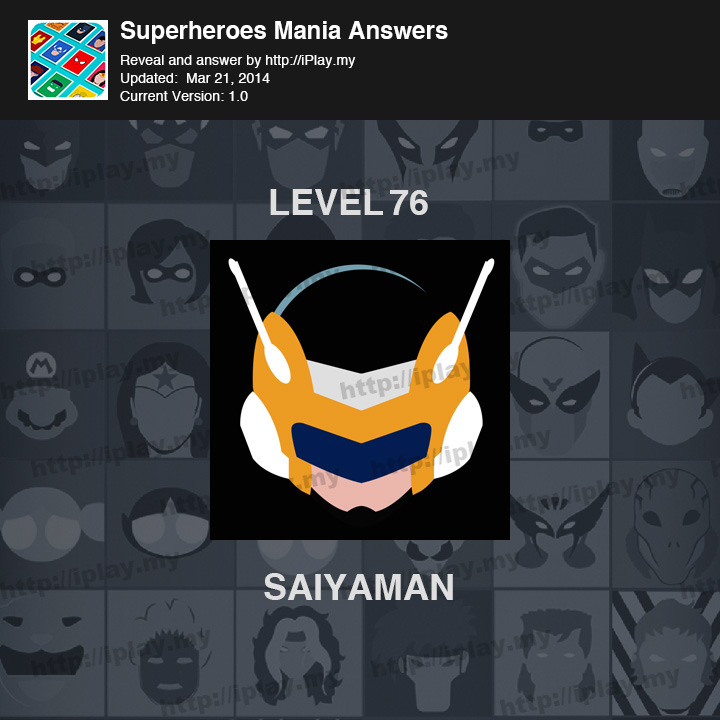 Superheroes Mania Level 76