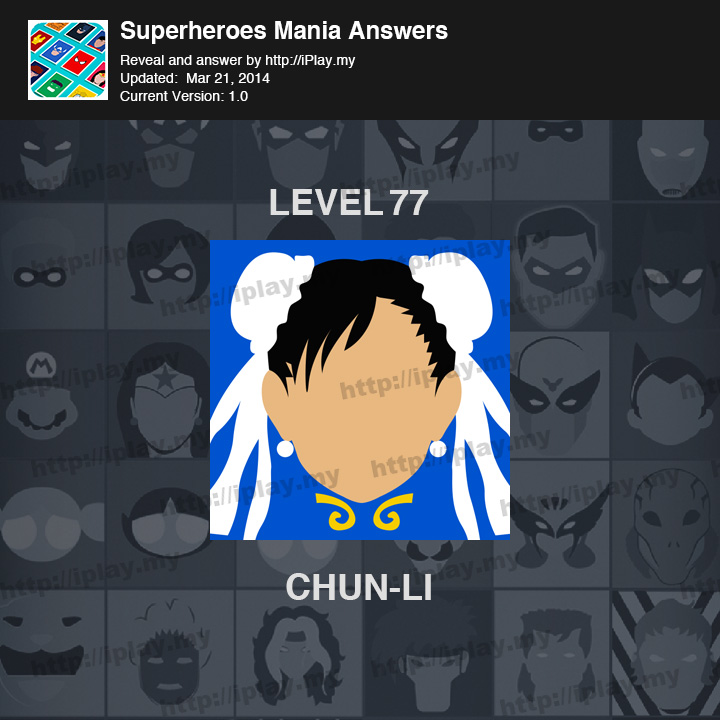 Superheroes Mania Level 77