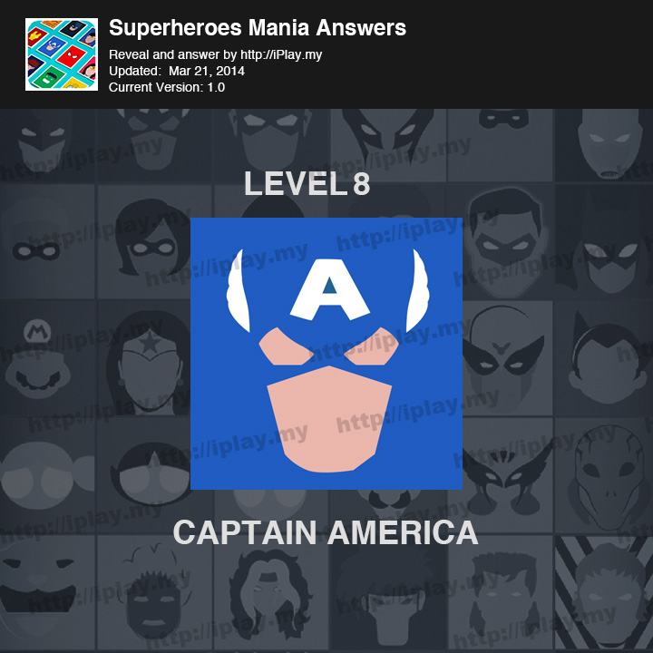 Superheroes Mania Level 8