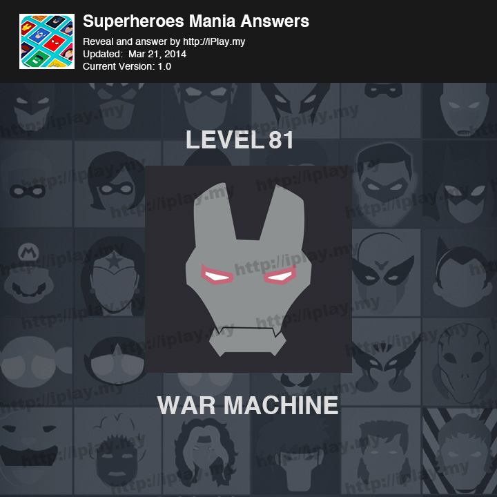 Superheroes Mania Level 81